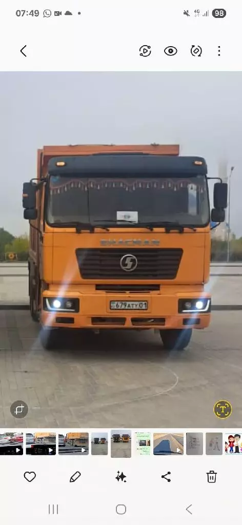 Shacman F3000 WP10, Самосвалы