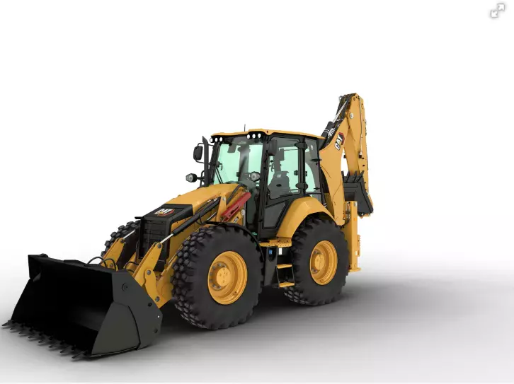Caterpillar 444, Экскаваторы-погрузчики