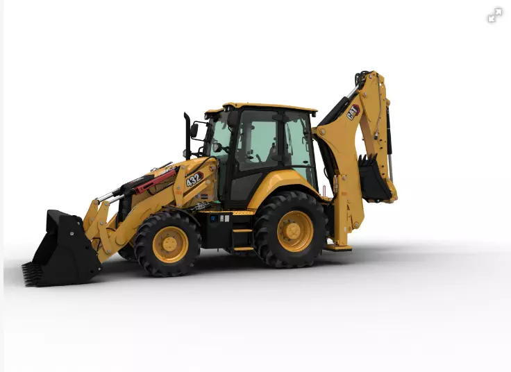 Caterpillar 432E, Экскаваторы-погрузчики