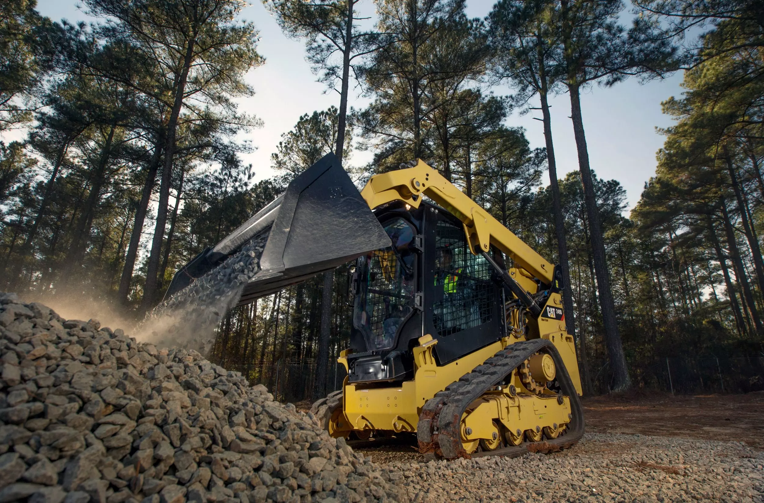 Caterpillar 249D, Мини-погрузчики