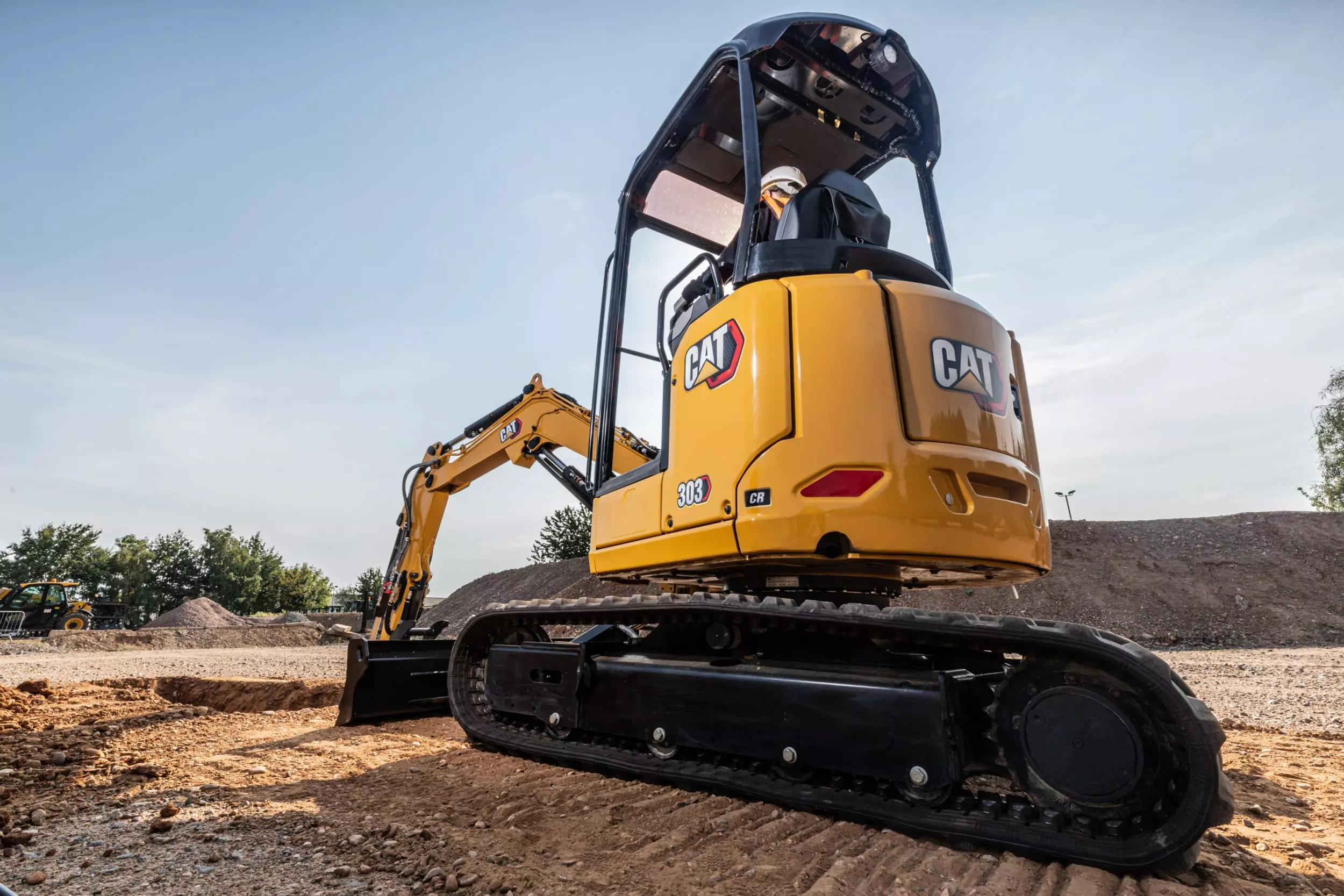 Caterpillar 303 CR, Мини-экскаваторы