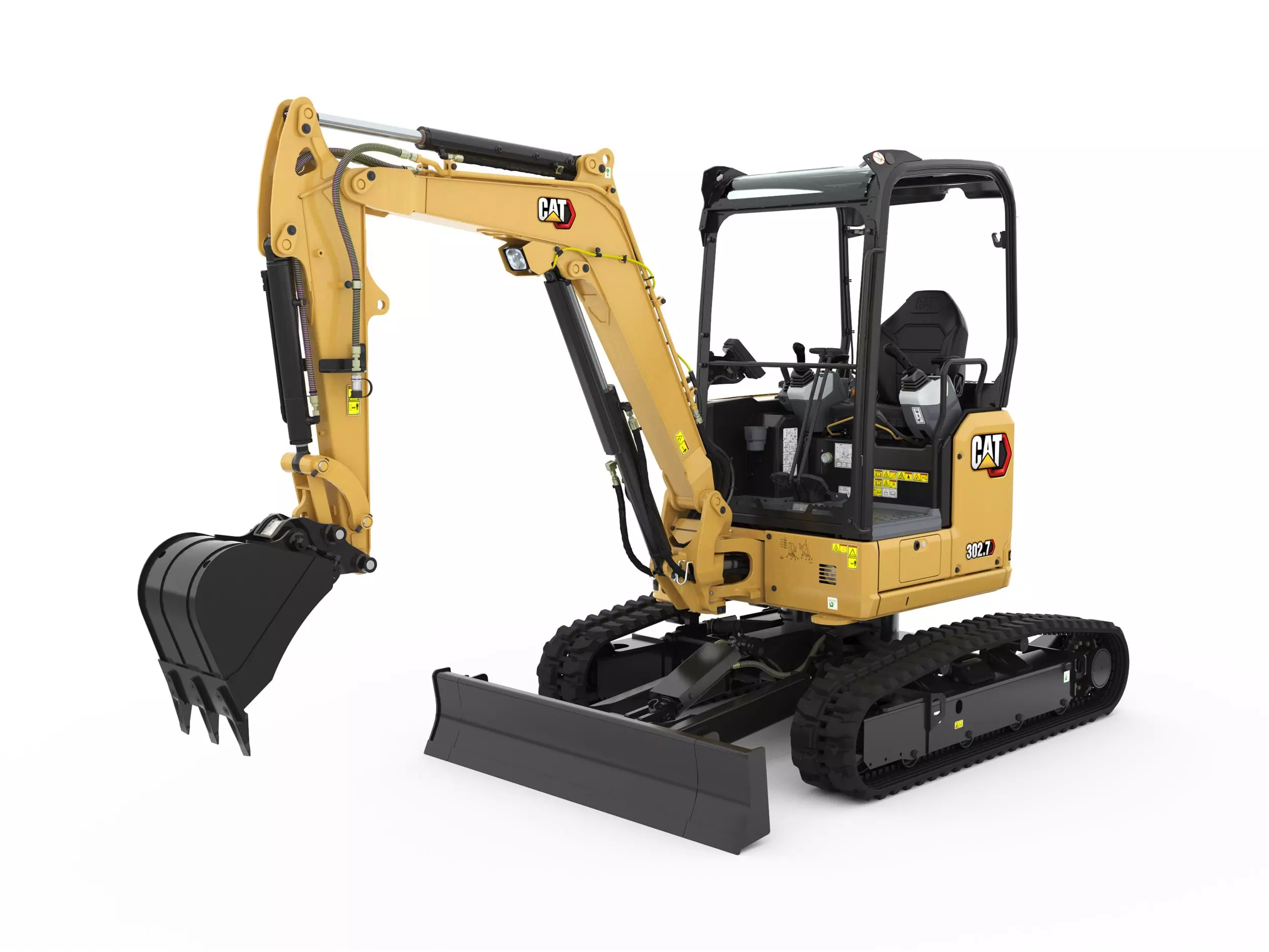 Caterpillar 302.7 CR, Мини-экскаваторы