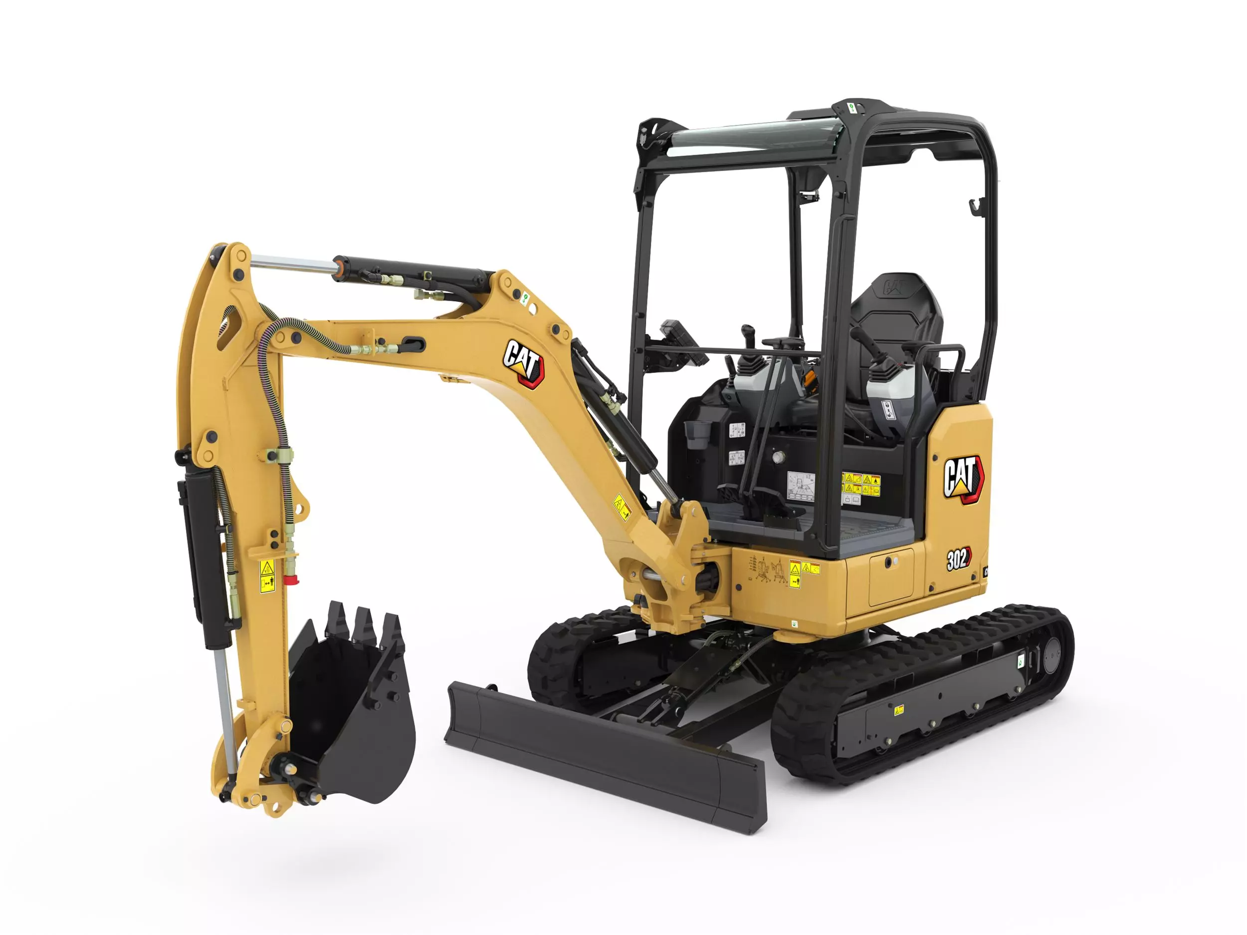 Caterpillar 302 CR, Мини-экскаваторы