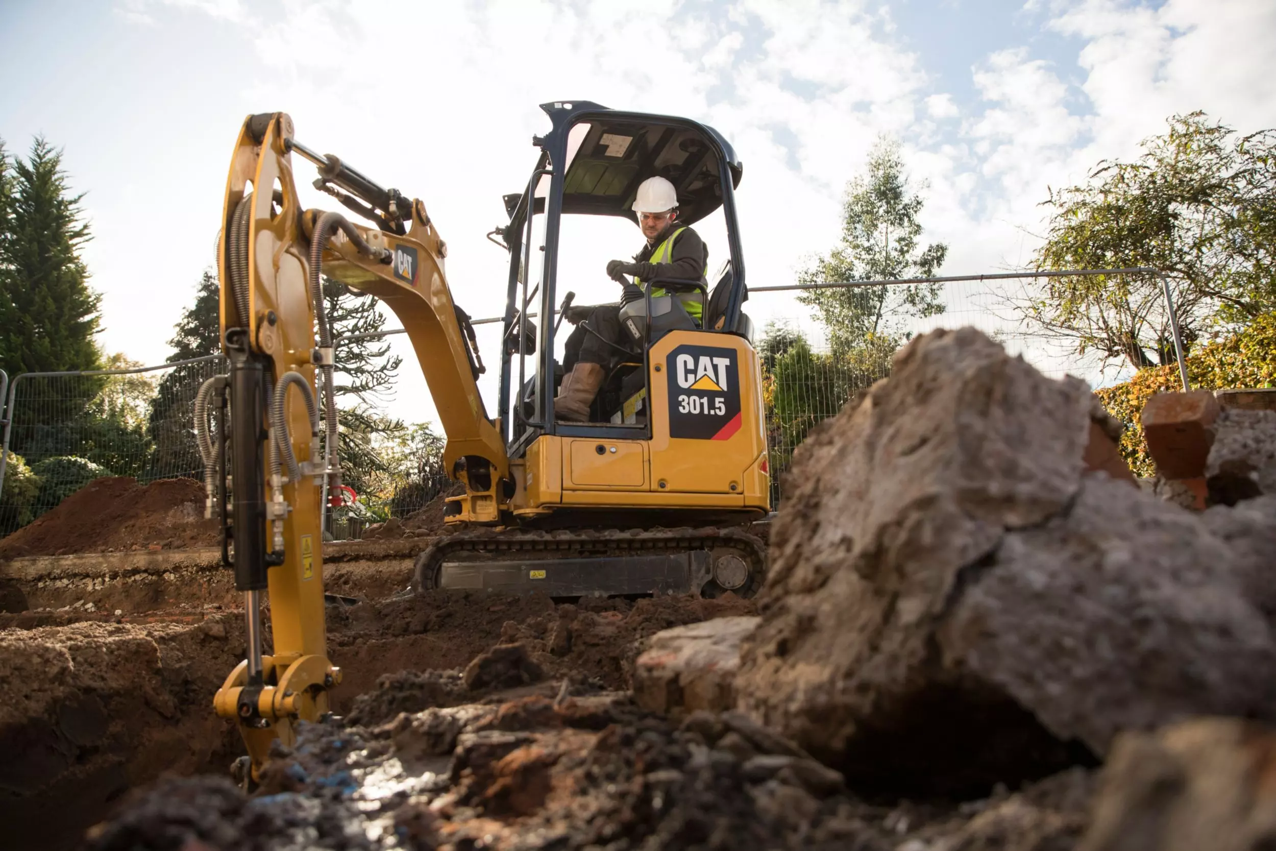 Caterpillar 301.5, Мини-экскаваторы