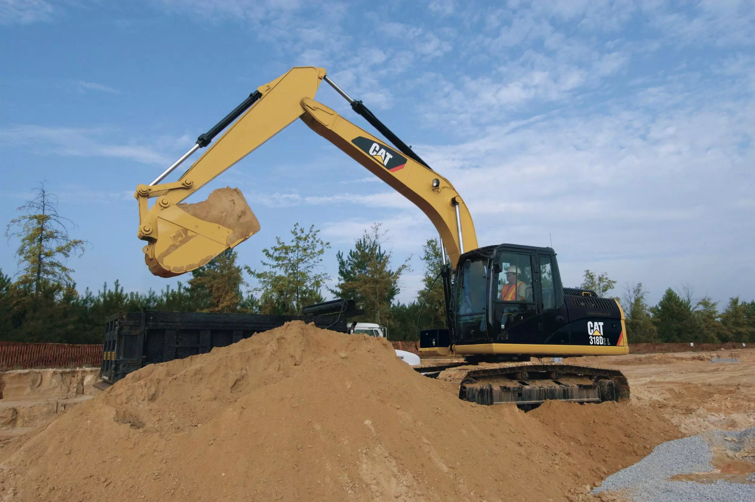 Caterpillar 318D2 L, Гусеничные экскаваторы