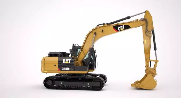 Caterpillar 318D2 L, Гусеничные экскаваторы