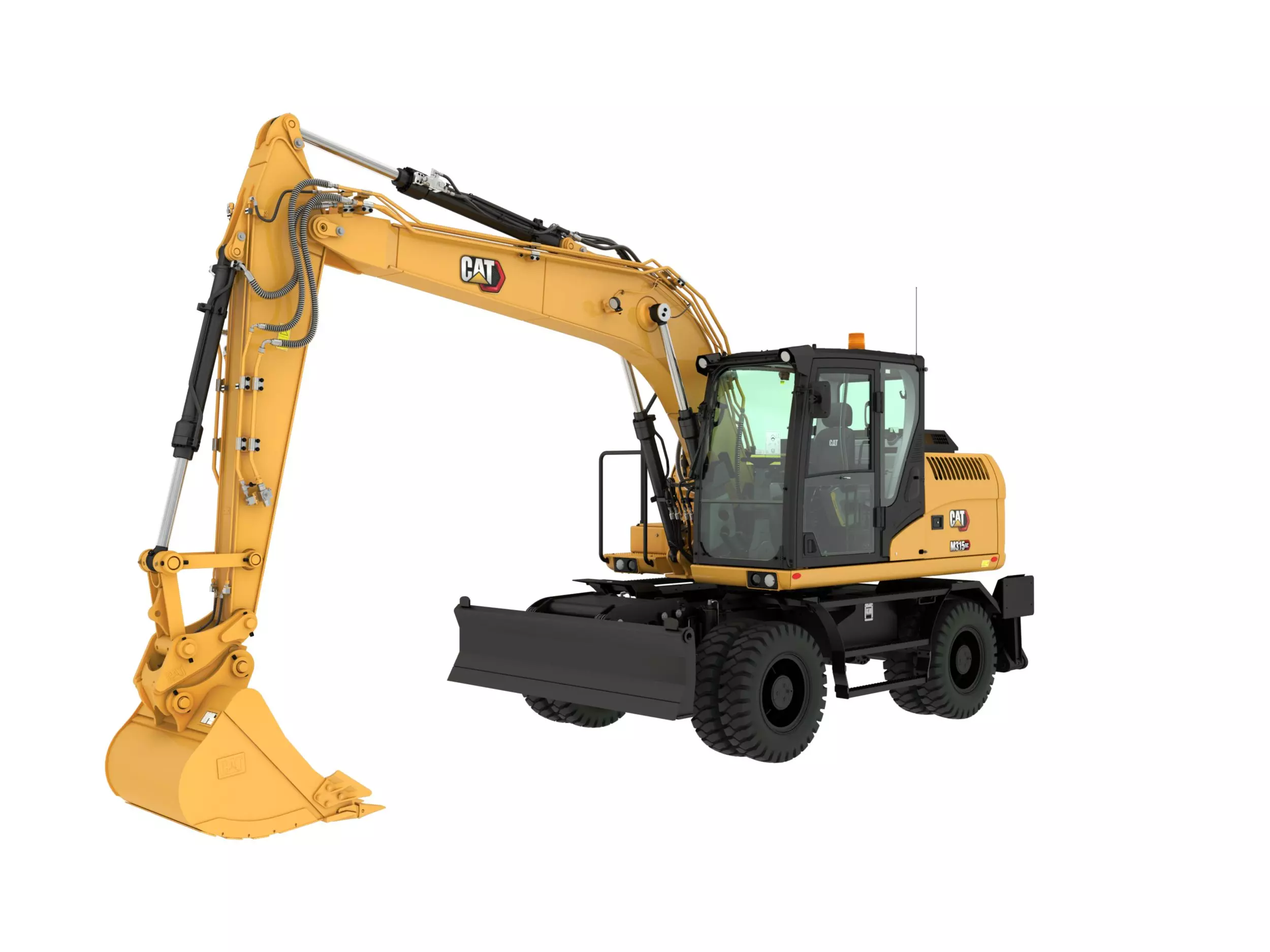 Caterpillar M315 GC, Колесные экскаваторы