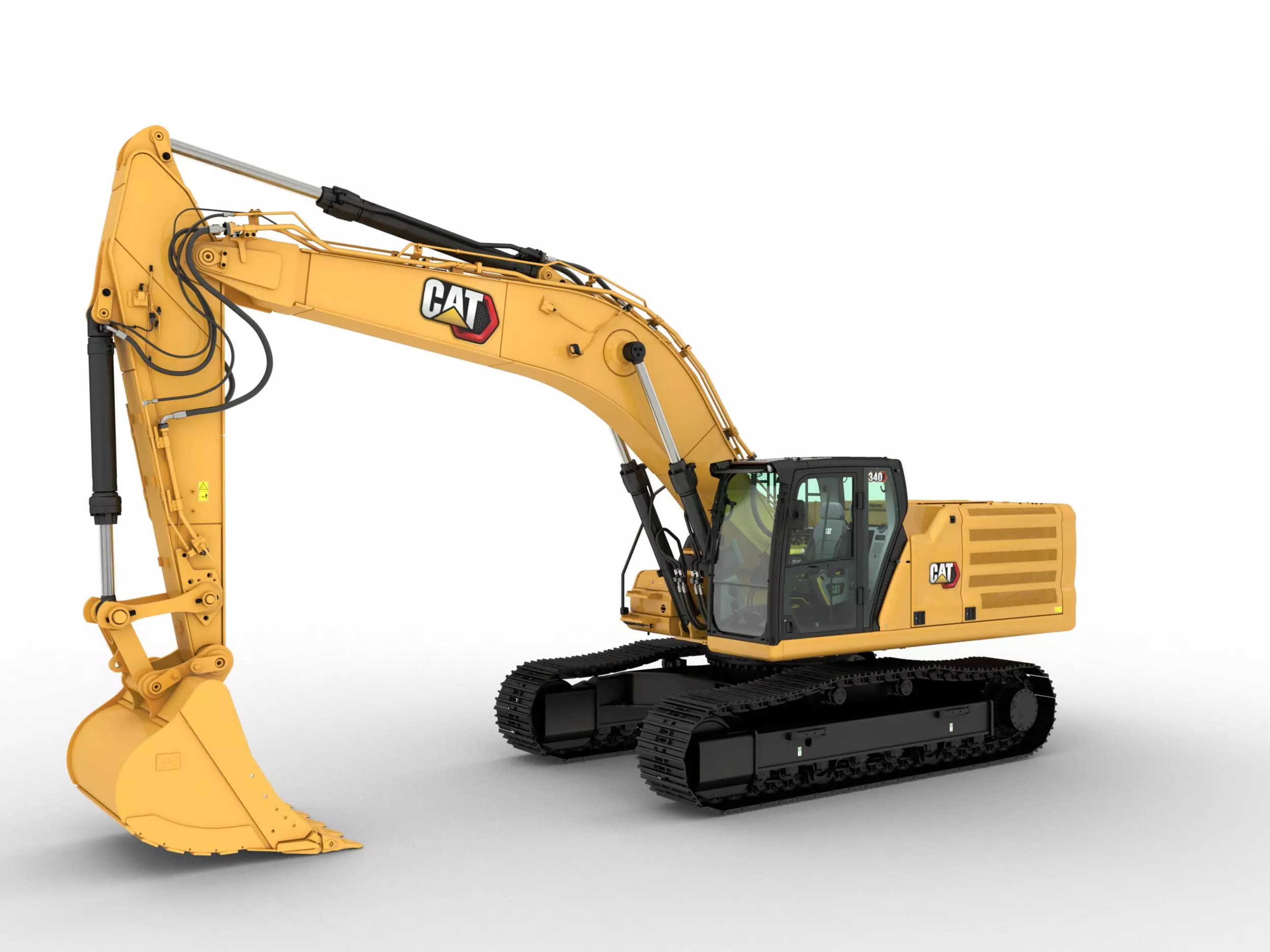 Caterpillar 340, Гусеничные экскаваторы