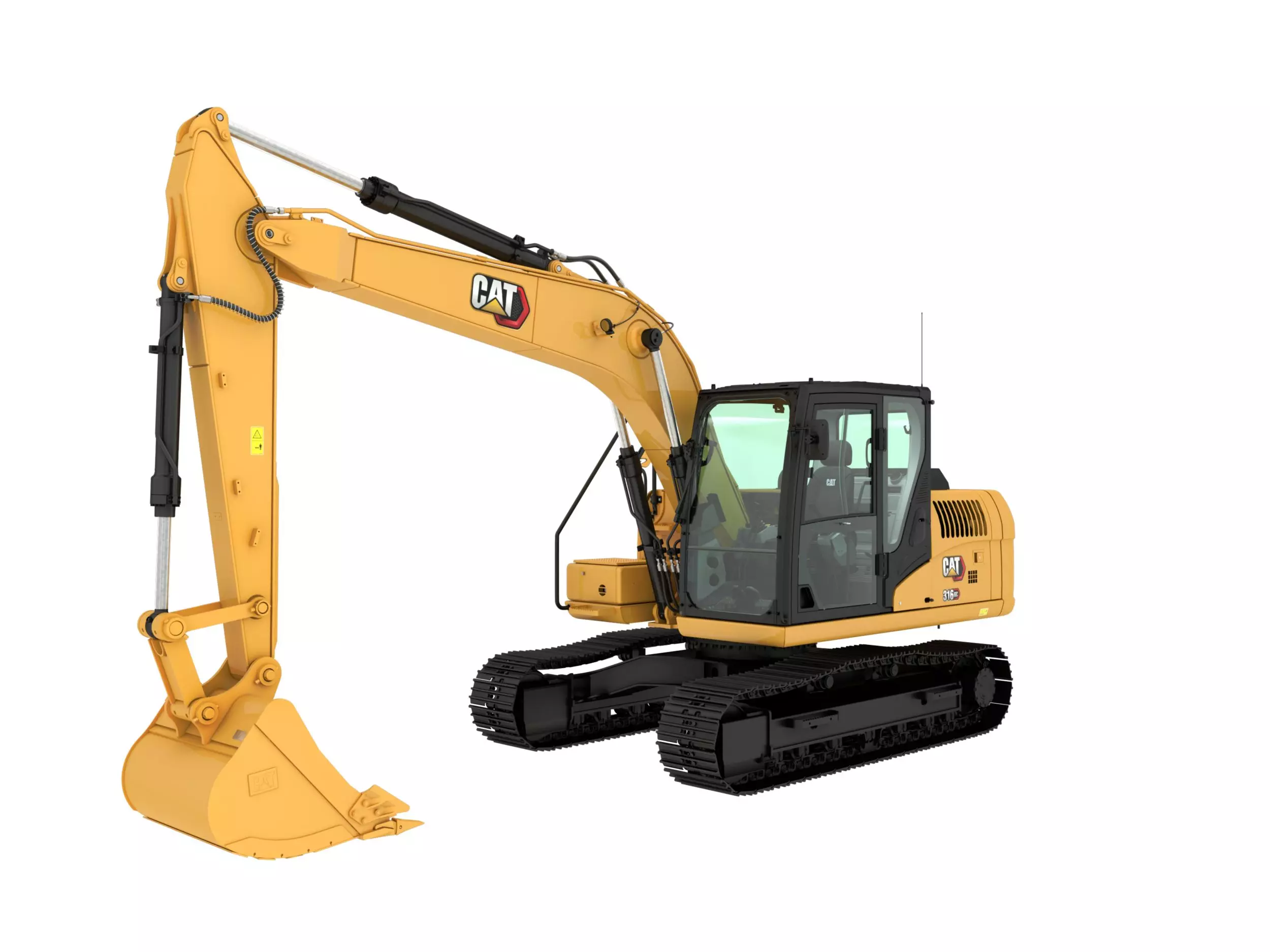 Caterpillar 316 GC, Гусеничные экскаваторы