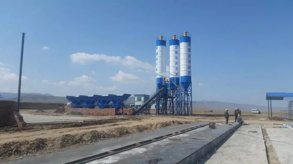 JS FMZ70, Бетоносмесительные установки