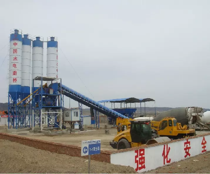 JS FMZ70, Бетоносмесительные установки