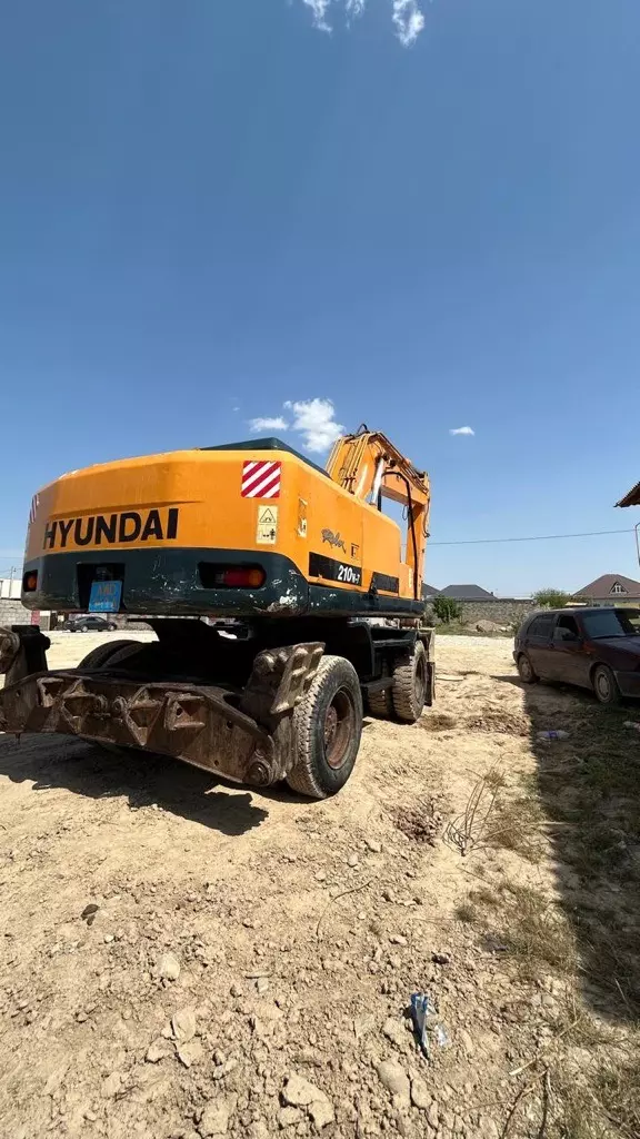 Hyundai R 210LC-7, Колесные экскаваторы