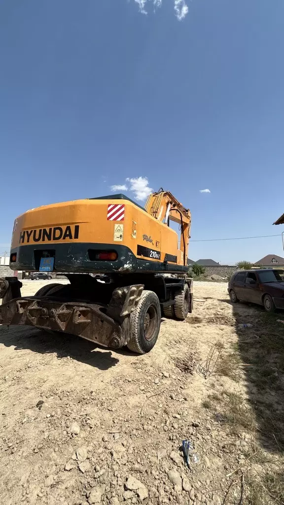 Hyundai R 210LC-7, Колесные экскаваторы