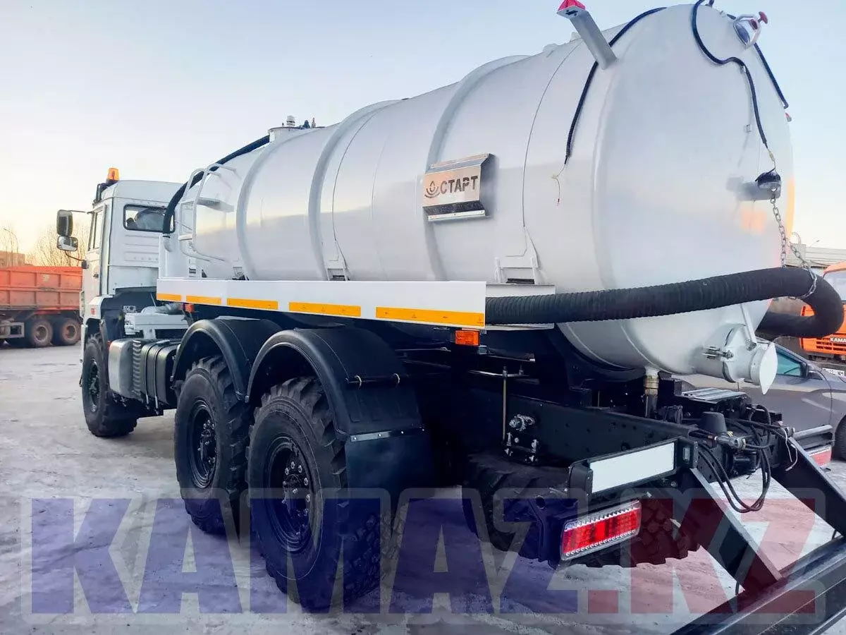 КАМАЗ АВ-10 (43118), Машина вакуумная