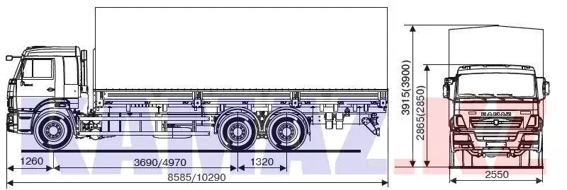 КАМАЗ 65117-6010-50, Бортовые грузовики
