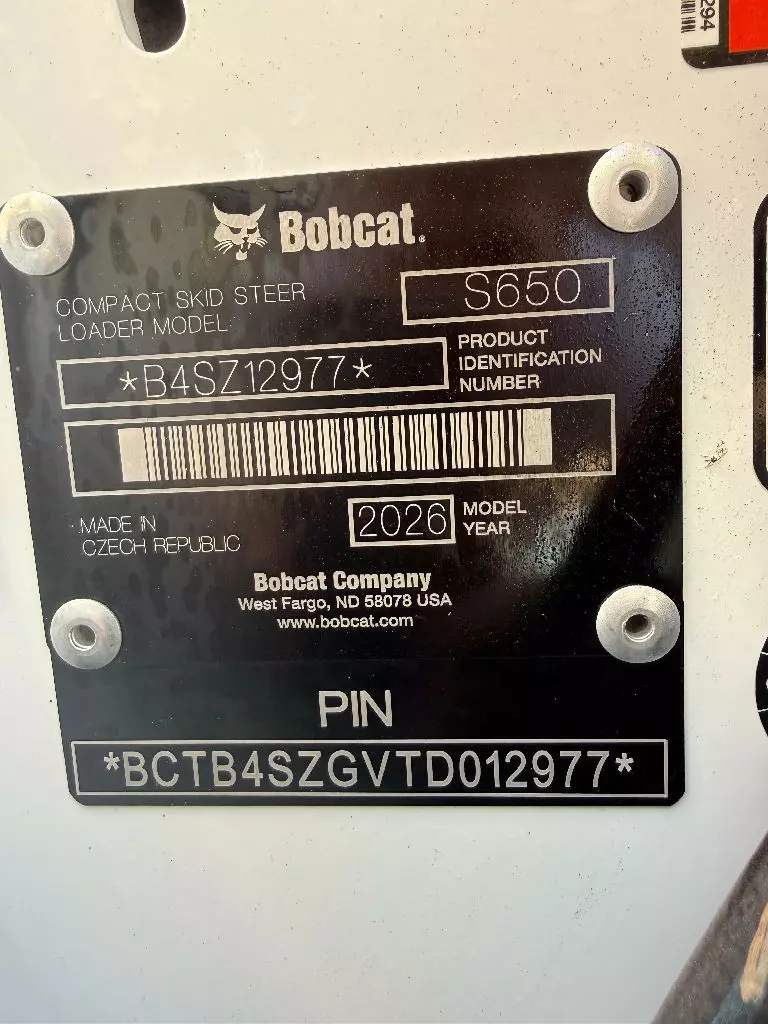 Bobcat S650, Мини-погрузчики