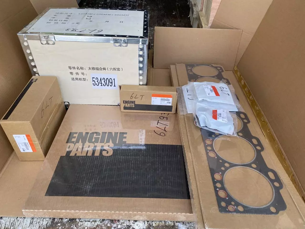 Поршневая группа для двигателя Weichai 6LT9.3