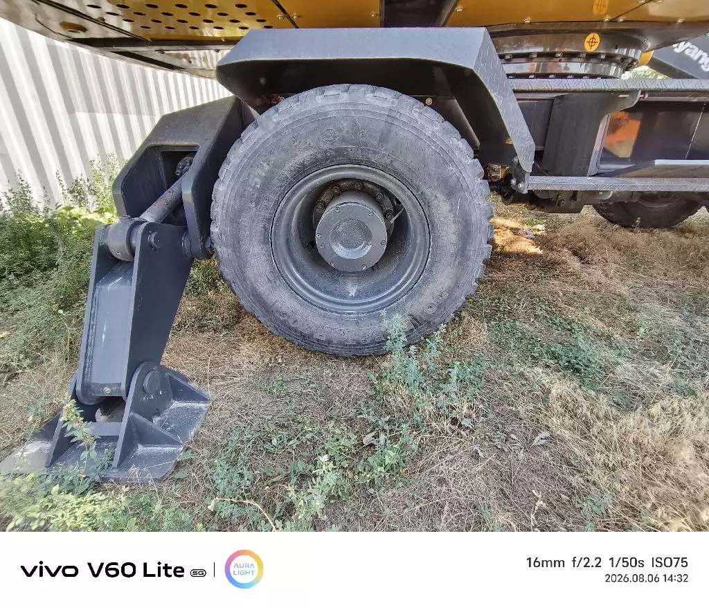 Jonyang JY210E, Колесные экскаваторы