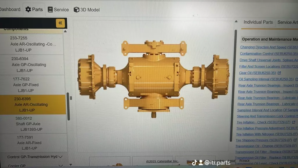 CAT SEM ITR Hitashi Komatsu