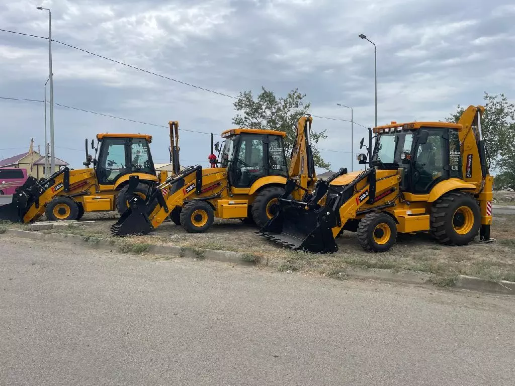 Shanmon 388II, Экскаваторы-погрузчики