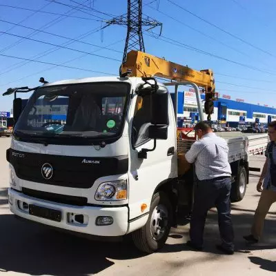Foton Aumark BJ1099, Краны-манипуляторы