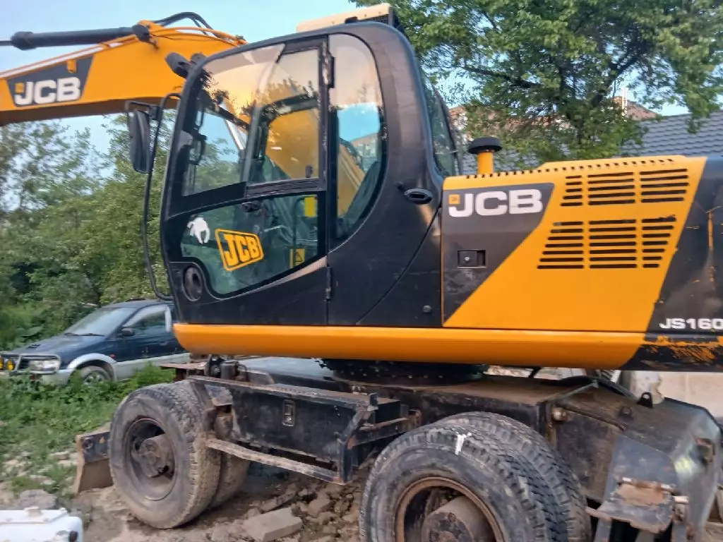 JCB JS 160W, Колесные экскаваторы
