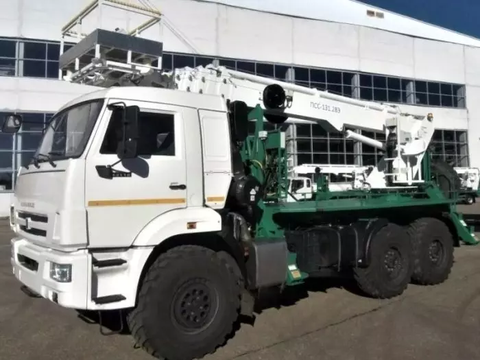 ГринМаш ПСС-131.28Э Камаз-43118-3027-50, Краны-манипуляторы
