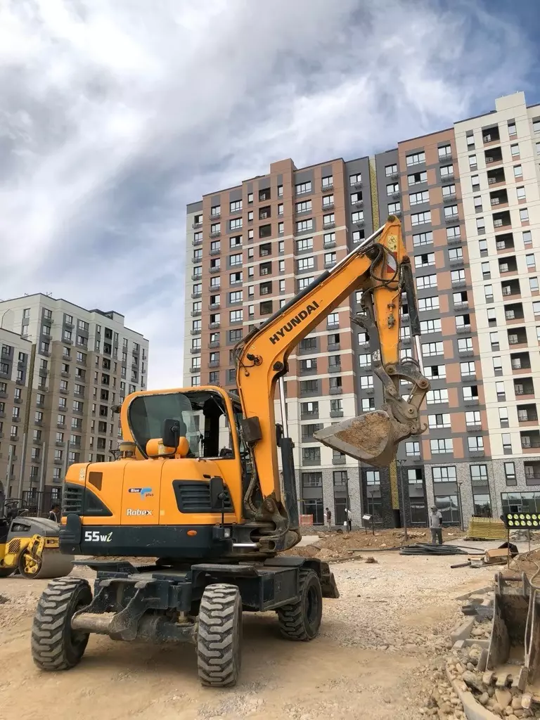 Hyundai R55-7A, Экскаваторы-погрузчики