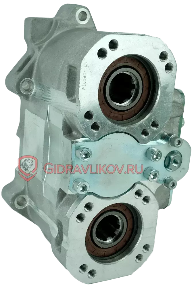 Коробка отбора мощности ISO (два выхода) для КПП ZF 9S, 16S с пневмоуправлением 01004302176 Код: 01004302176