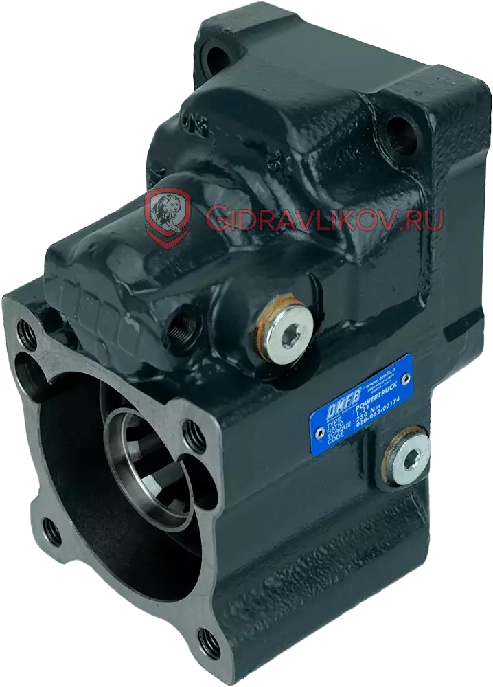Коробка отбора мощности ISO (250Нм) для КПП ZF 6S, 9S, 16S с пневмоуправлением 01006300174 Код: 01006300174