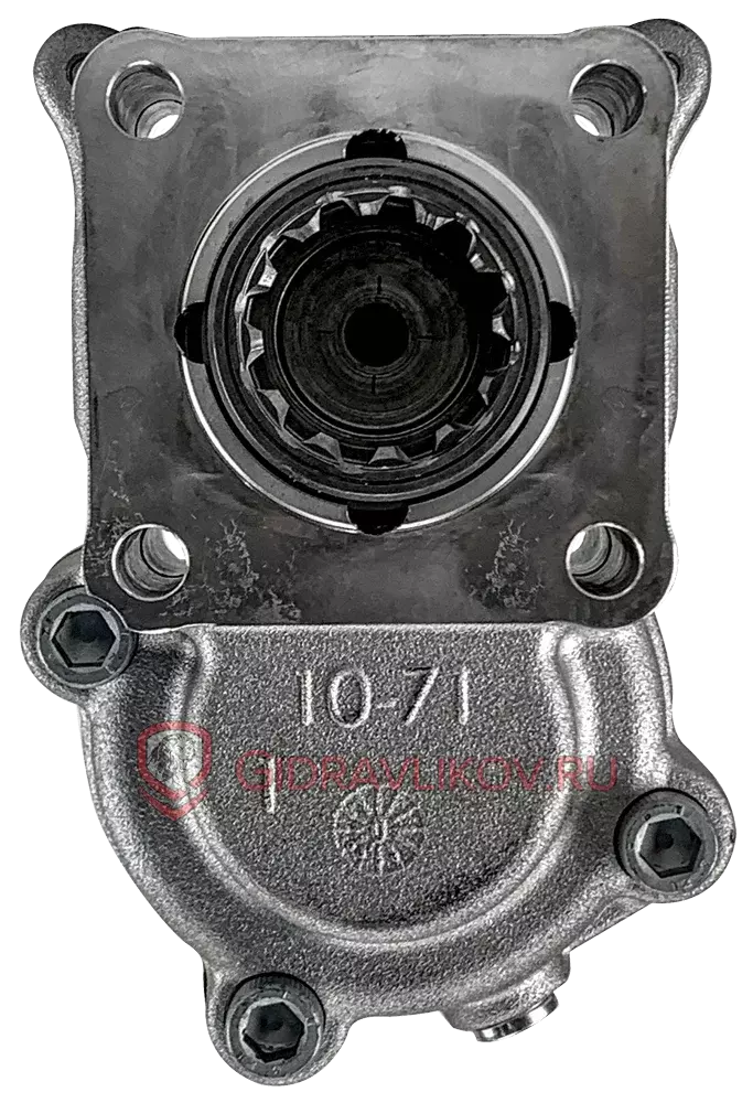 Коробка отбора мощности ISO (450Нм) для КПП ZF 6S, 9S, 16S с пневмоуправлением 01007120170 Код: