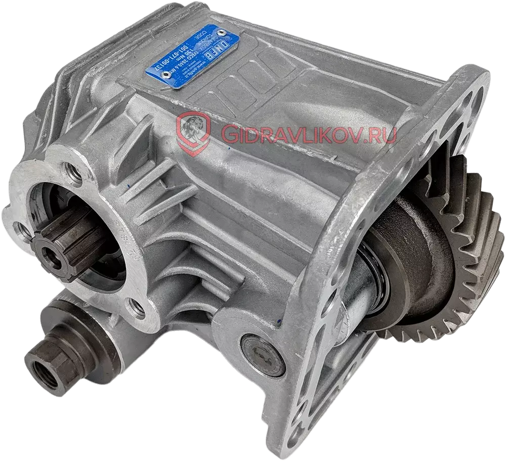 Коробка отбора мощности UNI для КПП Iveco, ZF с механическим управлением 00107100137 Код: 00107100137