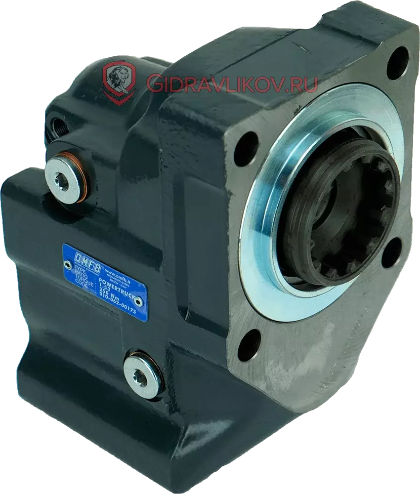 Коробка отбора мощности ISO (250Нм) для КПП ZF 6S, 9S, 16S с пневмоуправлением 01006200175 Код: 01006200175