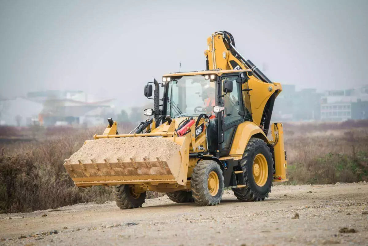 Caterpillar 428F3, Экскаваторы-погрузчики