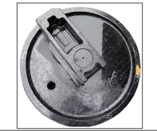 Колесо направляющее в сборе 2270-1028 DOOSAN 340LC-V 270-00037А