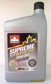 SUPREME SYNTHETIC 5W20 4X4L CASE