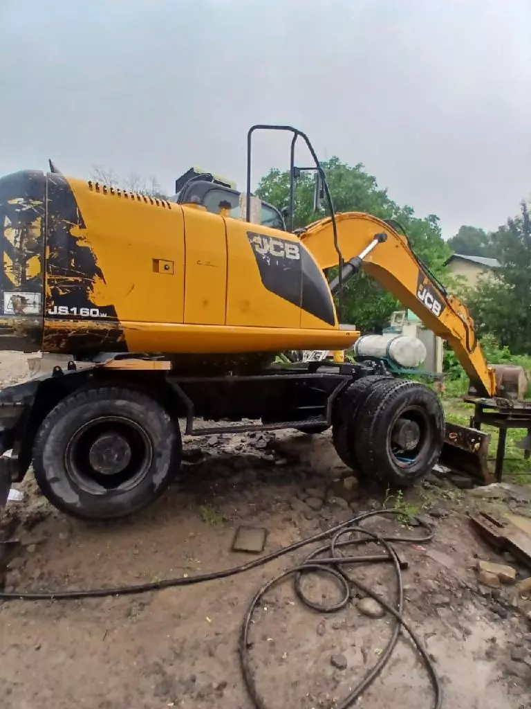 JCB JS 160W, Колесные экскаваторы