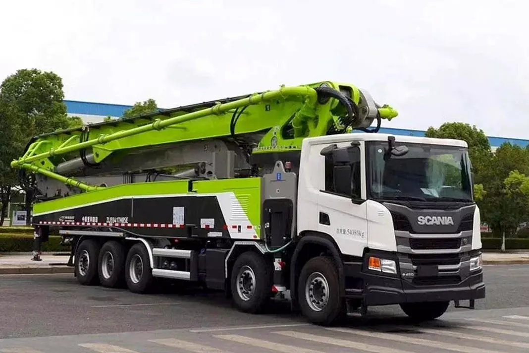 Zoomlion 63X-6RZ, Автобетононасосы