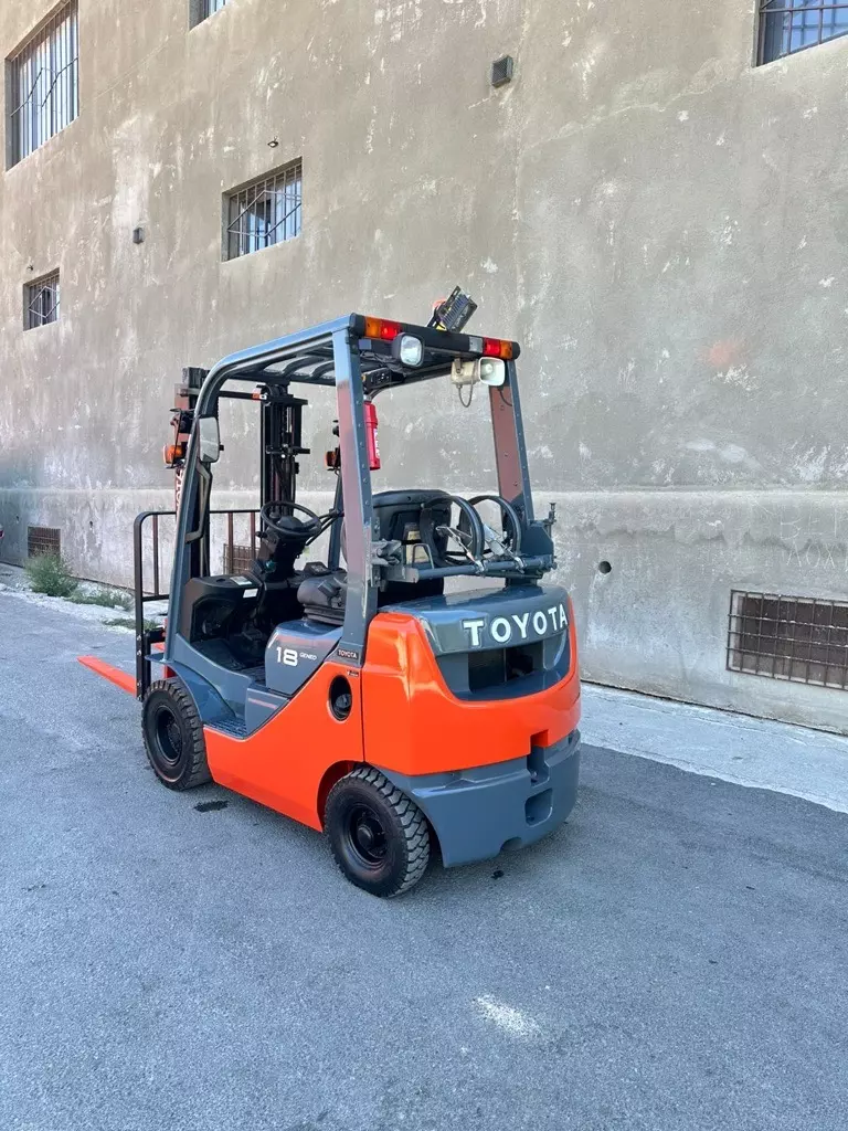 TOYOTA 8FG18, Вилочные автопогрузчики
