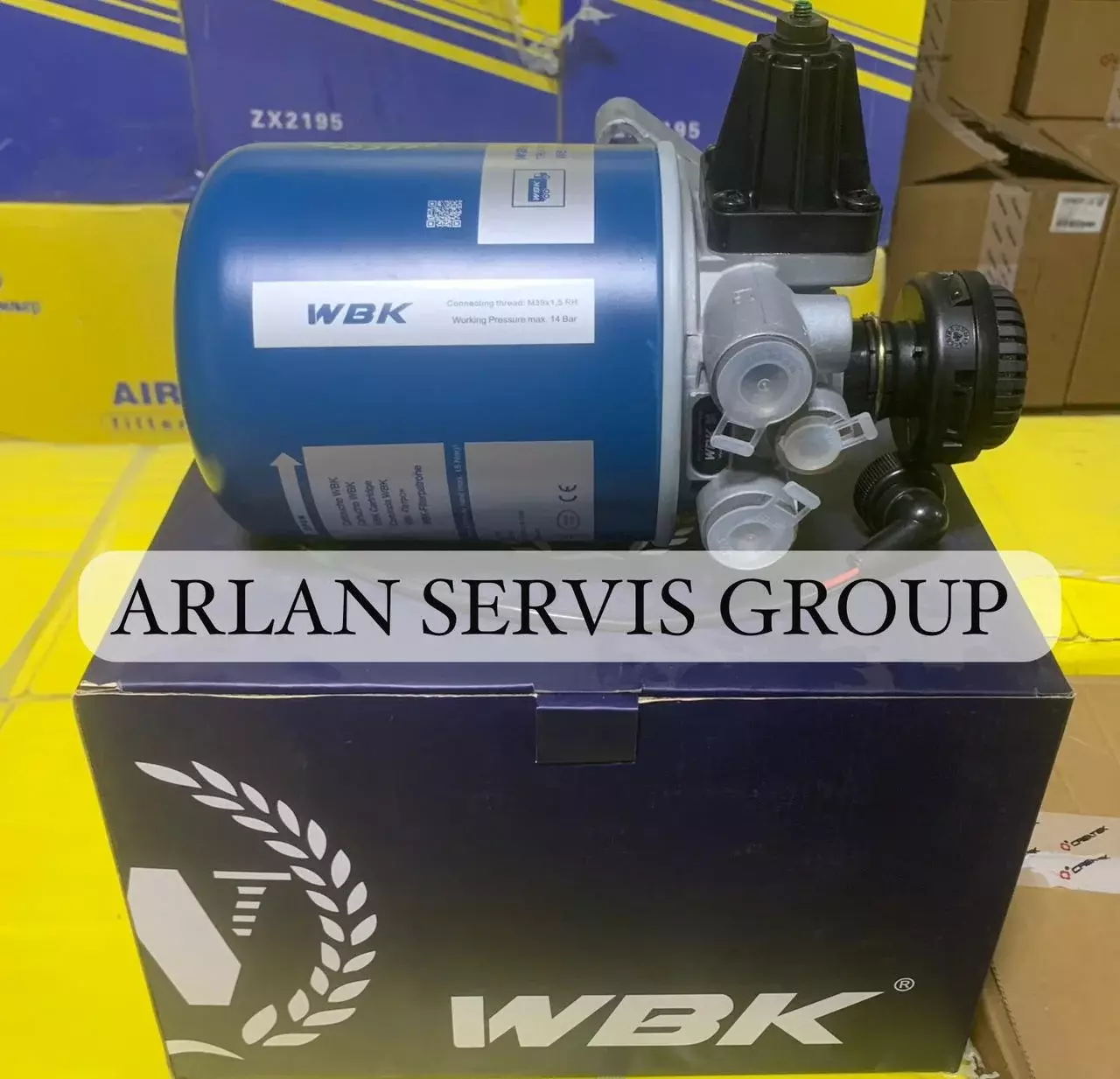 Влагоотделитель WBK-ZC12 432 410 088 0 в сборе маленький отв Код: KN1668