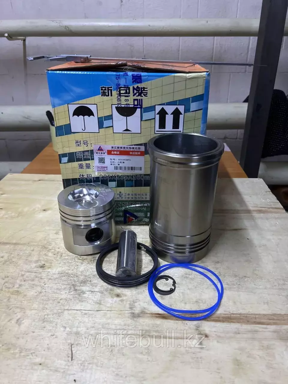 XCC490BPG. Поршневая группа на 4 цилиндра 14,6kg Код: XCC490BPG
