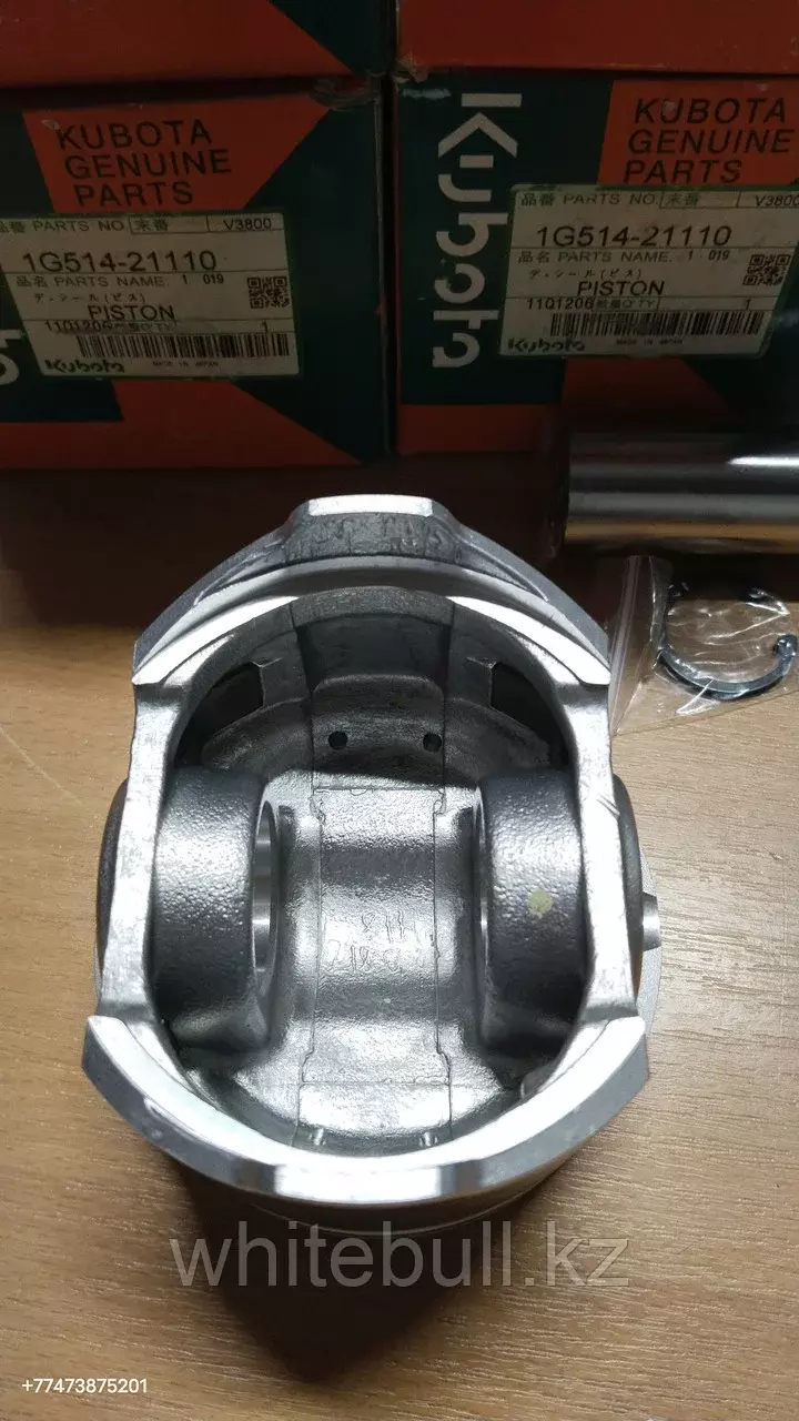 Поршень 1G514-21110. KUBOTA V3800-T. V3800. STD. Код: 1G514-21110. KUBOTA V3800