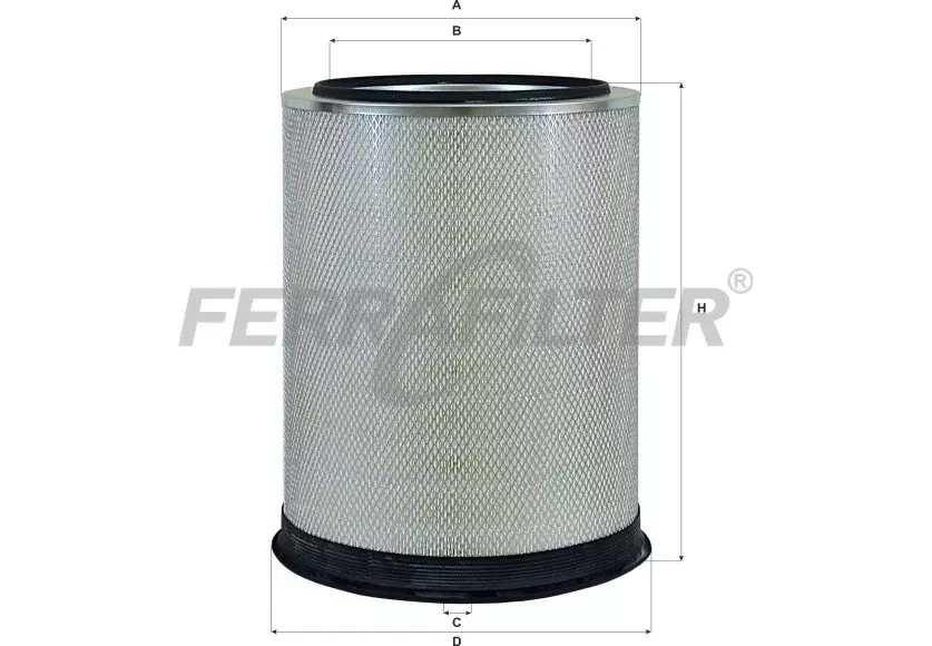 Воздушный фильтр FA4660/1M+FA3057MS FERRA FILTER Код: FA4660/1M+FA3057MS