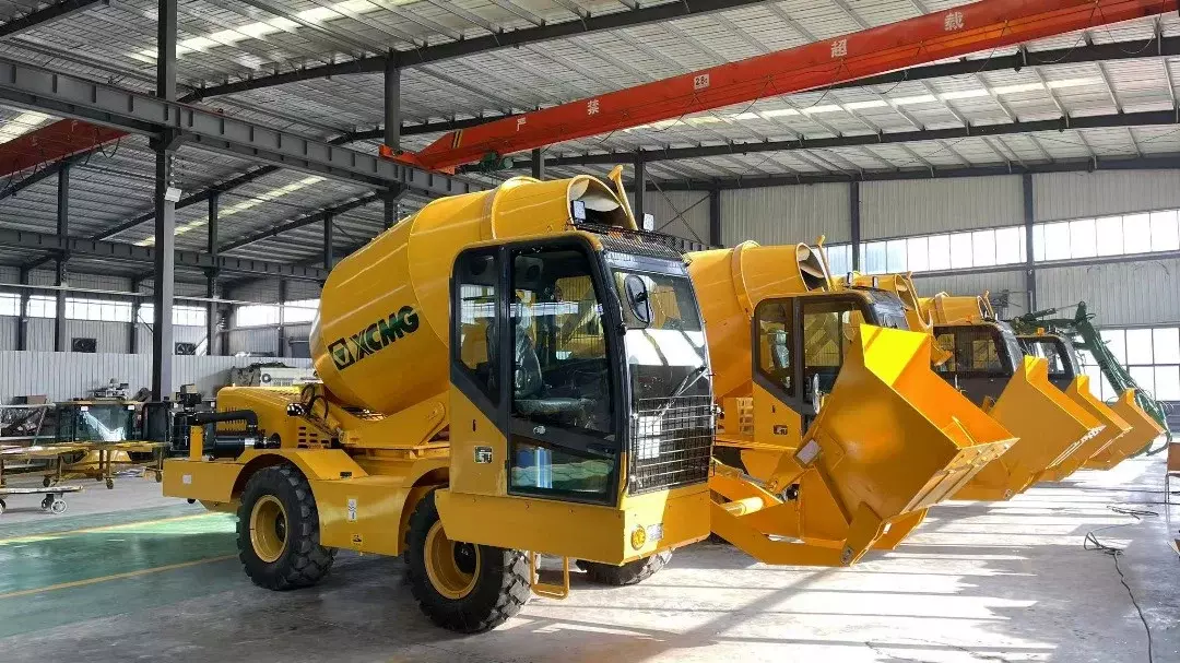 XCMG SLM4000S, Автобетоносмесители