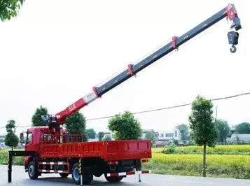 SHACMAN L5000 4×2, Краны-манипуляторы
