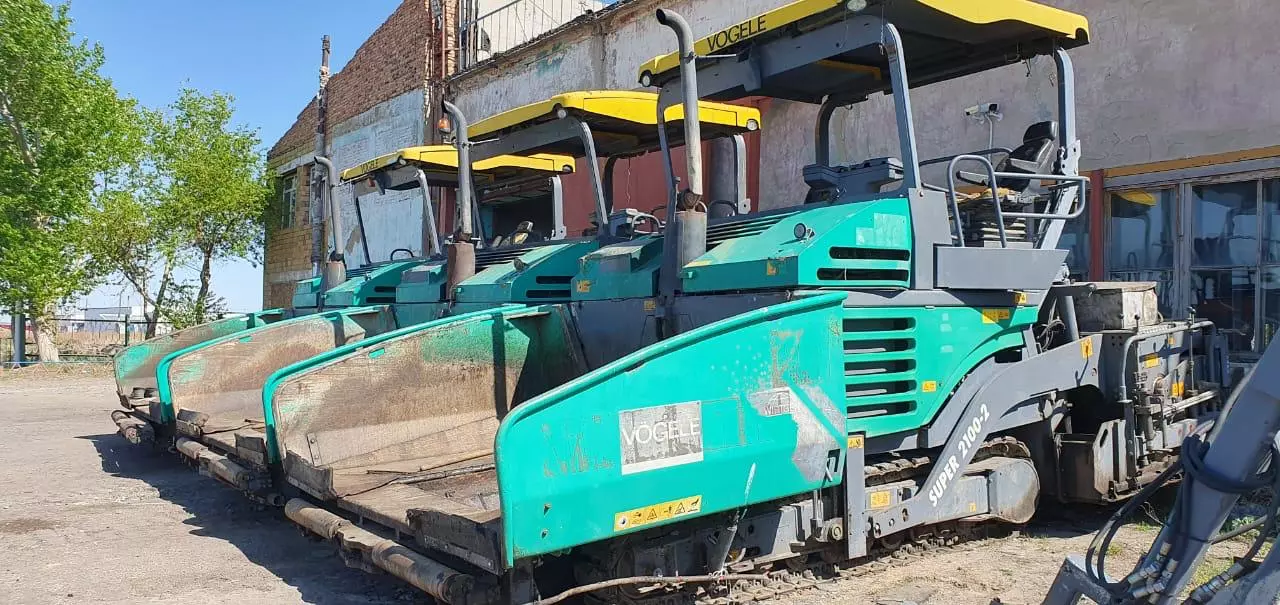 Vogele SUPER 2100-2, Асфальтоукладчики