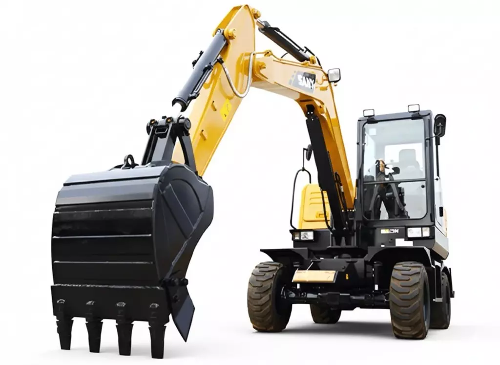 Sany SY65W, Колесные экскаваторы