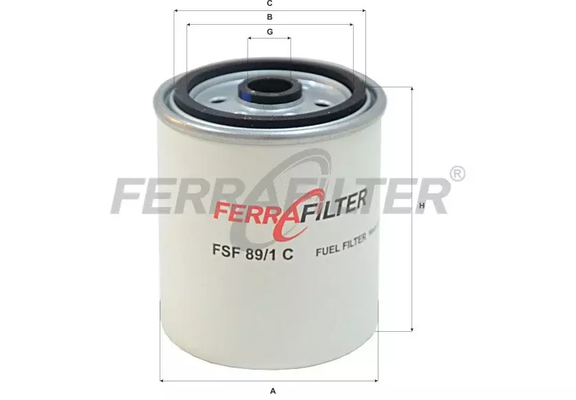 Топливный фильтр FSF89/1C FERRA FILTER Код: FSF89/1C