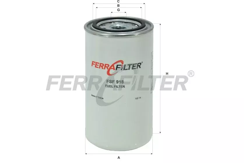 Топливный фильтр FSF918 FERRA FILTER Код: FSF918