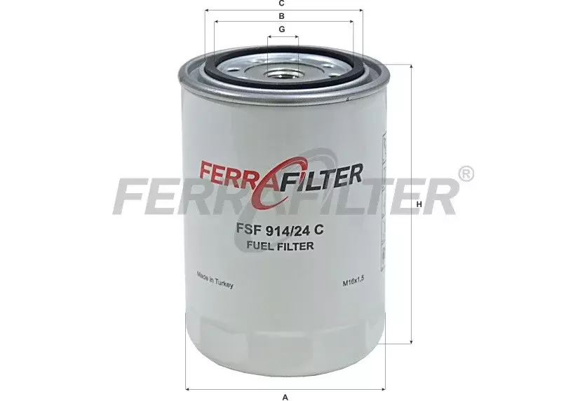 Топливный фильтр FSF914/24C FERRA FILTER Код: FSF914/24C